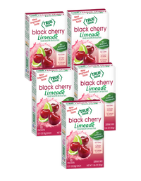 5 Pack of True Lime Black Cherry Limeade